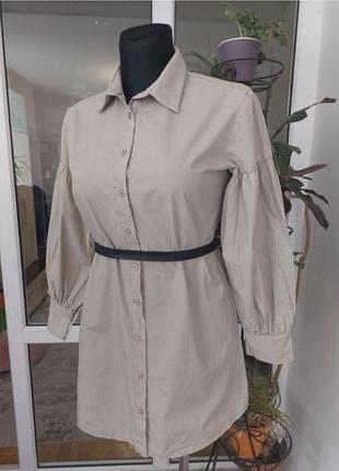 Женское платье рубашка платье