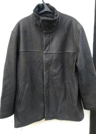 Брендовая кожаная куртка milestone