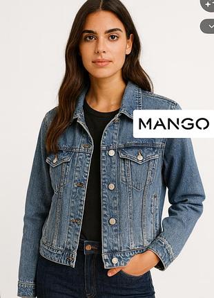 Джинсовий піджак mango, розмір м