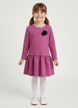 F&amp;f фактурное платье 4 - 5 - 6 лет