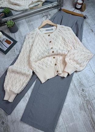 Кардиган с объемными рукавами от oasis