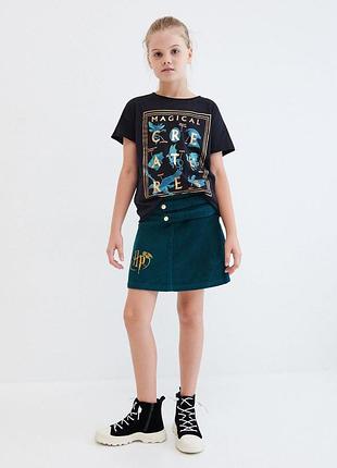 Reserved - вельветова спідниця з гаррі поттера - хакі