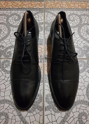 Чоловічі шкіряні оксфорди, мешти, туфлі bata (41)