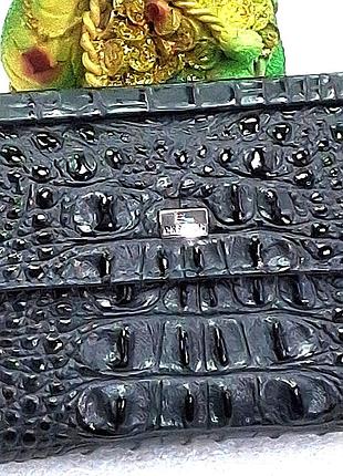 Кошелек женский кожаный 10*12*1 desisan зеленый (туречна)