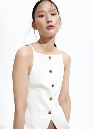 Жилетка блуза из вискозы h&amp;m