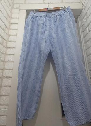 Брюки из 100% льна