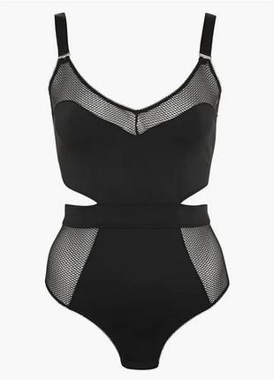 Шикарное боди с сеткой