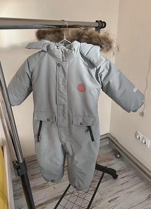 Зимовий теплий комбінезон 98-104