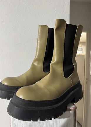 Ботинки черевики чоботи берци pull&bear 2