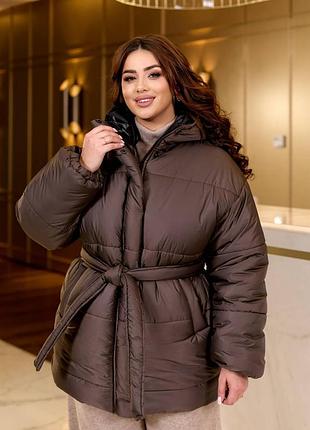 Теплая женская зимняя куртка, размеры от 42 до 60 ys-2199