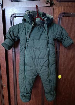 Зимний комбинезон+ шапочки