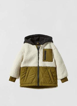 Шерпа zara розмір 98(2-3р) д-43, ог-32, рук від пл 32 стан-відмінний(мін.сліди носіння)