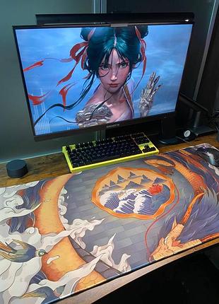 Коврик для мышки с драконом – игровой fantasy mousepad | эпический дизайн для геймеров