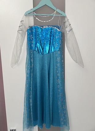 Нарядное платье эльза smiki  рост 105-116