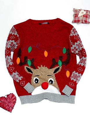 Кофта, свечер новогодний george 5-6 лет
