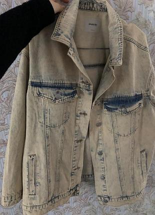 Джинсова куртка варєнка