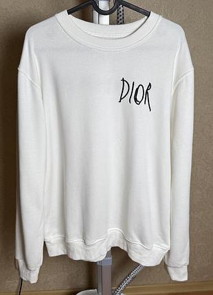 Свитшот кофта christian dior р.l