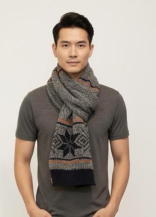 Теплий мʼякий шарф чоловічій