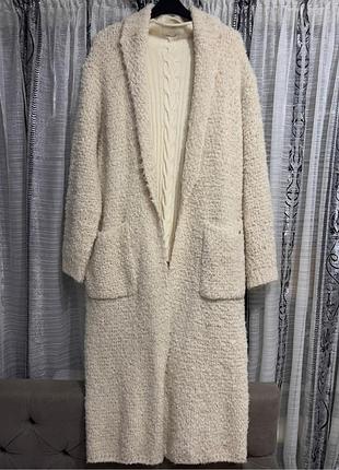 Кардиган  пальто marc cain букле длиный