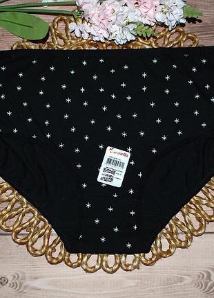 Трусики высокая посадка ххл донелла donella широкая сторона макси батал звездочки