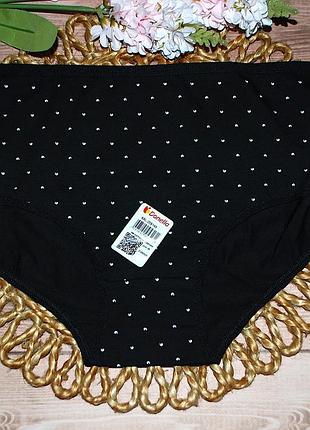 Трусики высокая посадка ххл донелла donella широкую сторону макси батал завитки горошки