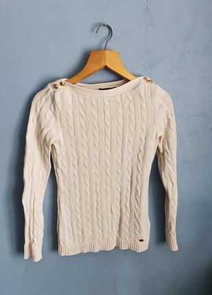 Polo ralph lauren cable knit грубая вязкая свитер