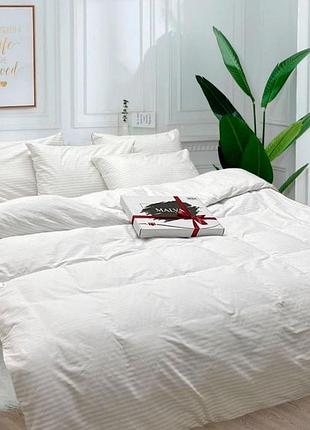Постельное белье отельного типа двуспальное 100% хлопок бязь