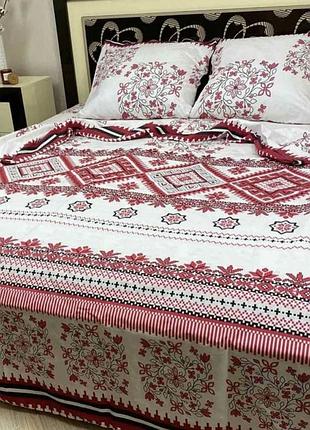 Постельное белье 100%хлопок/полуторный комплект постельного белья/бязь gold люкс