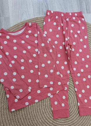 Пижама для девочки george горох, комплект для сна 98-104