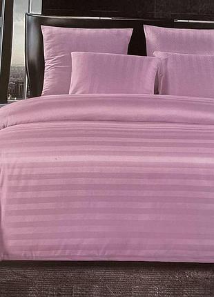 Постельное белье евро страйп сатин/комплект сатинового постельного белья