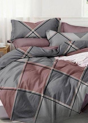Комплект постельного белья 100% хлопок евро размер