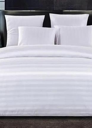 Постельное белье двуспальное страйп сатин/комплект сатинового постельного белья