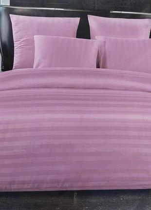 Постельное белье двуспальное страйп сатин/комплект сатинового постельного белья