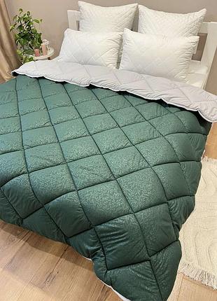Одеяло зимнее из холлофайбера евроразмер 195*215 теплое антиаллергенное