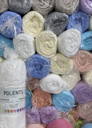 Трикотажная простынь на резинке 180*200*25см