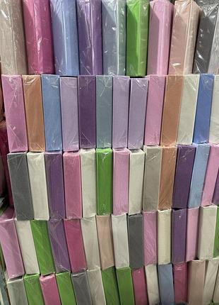 Простынь на резинке с 2мя наволочками трикотажная/простынь турция/простынь на резинке на большую кровать