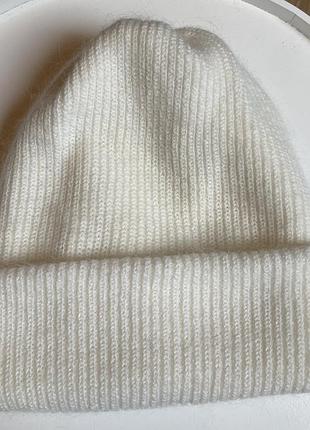 Шапка шерстяна двойная