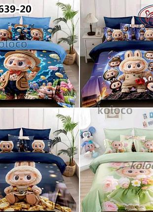 Фланелевое полуторное постельное белье/комплект постельного белья/постельное белье