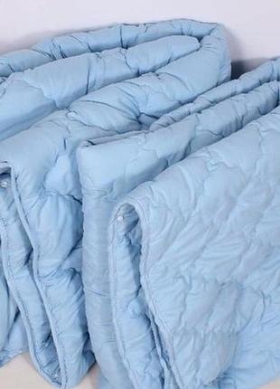 Одеяло 4 сезона на кнопках евро 195*215 см разные цвета