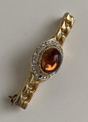 Вінтажна брошка- планка