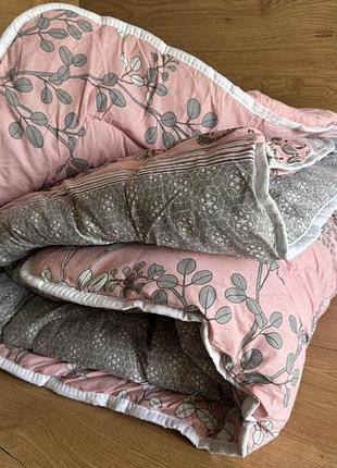 Ковдра з овчини двоспальна з тканини бавовна 180*210