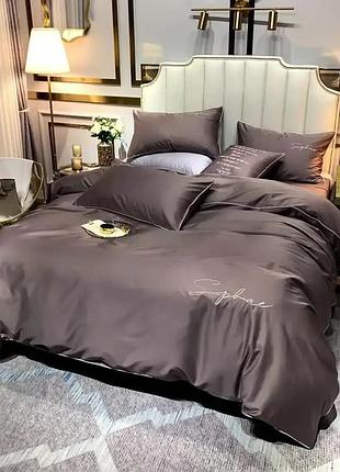 Постельное белье полуторное сатин/комплект постельного белья с вышивкой