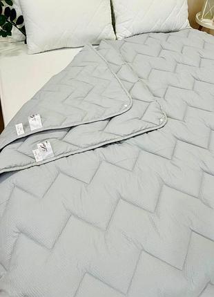 Якісна ковдра 4 сезони на кнопках 200*220см євророзмір