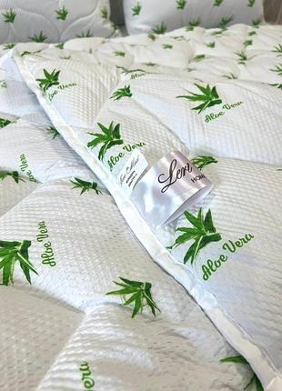 Одеяло 145*210см антиалергенное легкое и теплое aloe vera леримакс