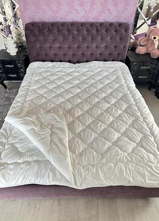 Ковдра 2 в 1 чотири сезони на кнопках двоспальне розміром 175*210 см різні кольори