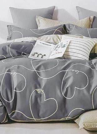 Постельное белье семейное 100% хлопок/семейный комплект постельного белья бязь gold люкс