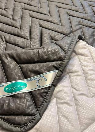 Ковдра літня стьобана двоспальна на холофайбері (різні кольори)