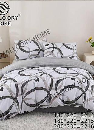 Фланелевое постельное белье 4 сезона евро размер/комплект постельного белья/постельное белье