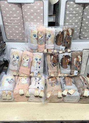 Подарунковий набір із 3 рушників/рушники для лазні