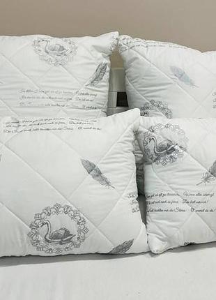 Подушка гипоалергенная 50х70см из эко пуха